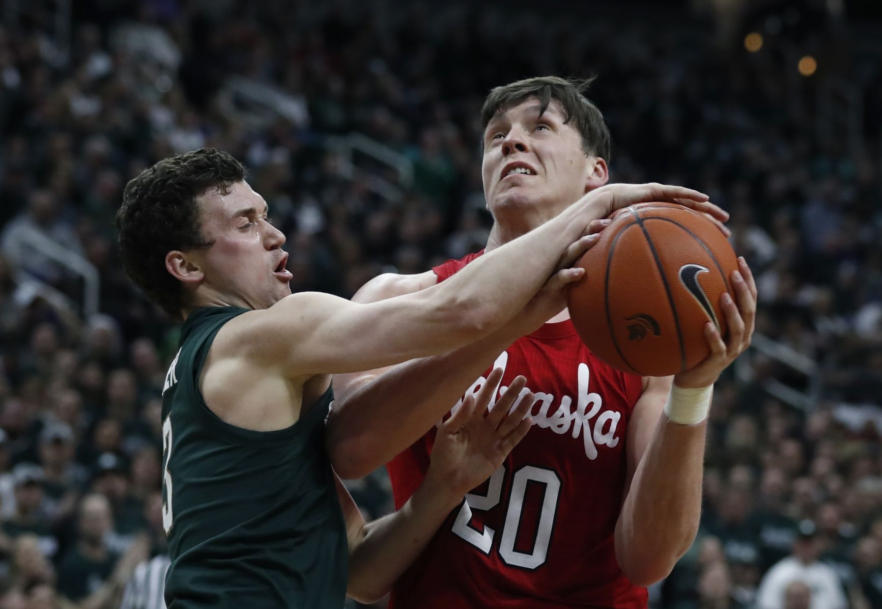 Nebraska Michigan St Basketball